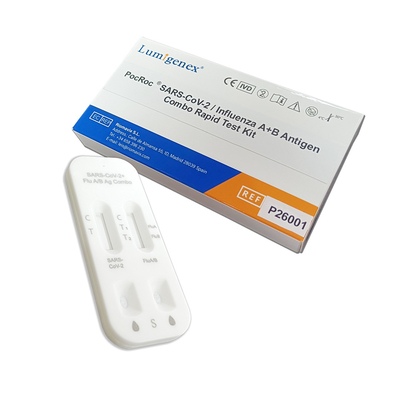 SARS-CoV-2 / Influenza A+B Antigen Combo Rapid Test Hisopo nasal