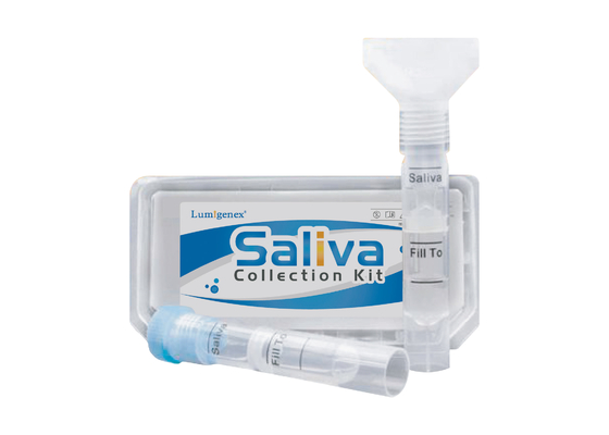 OEM PCR Consumibles 2mL Saliva Collection Kit Desechable Seguro Conveniente