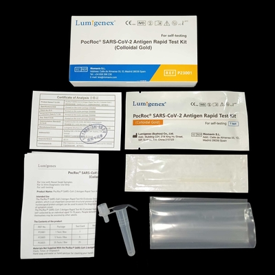 Equipo rápido de la prueba del antígeno SARS-CoV-2 para el CE de la autoprueba certificado