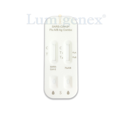 Gripe COVID19 una prueba rápida Kit Colloidal Gold Nasal Swab del antígeno de la gripe B