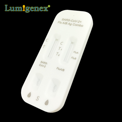 Covid19 Flu A Flu B Kit de prueba rápida Coloidal Gold Nasal Swab monkeypox CE