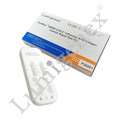 Gripe subvariant A de Omicron XBB y equipo de prueba HINI H2N2 H2N3 del antígeno de B para el uso en el hogar