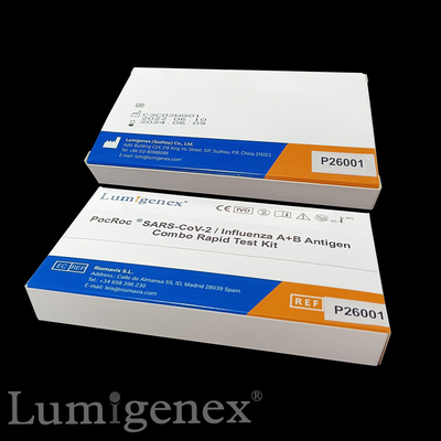 Gripe subvariant A de Omicron XBB y equipo de prueba HINI H2N2 H2N3 del antígeno de B para el uso en el hogar
