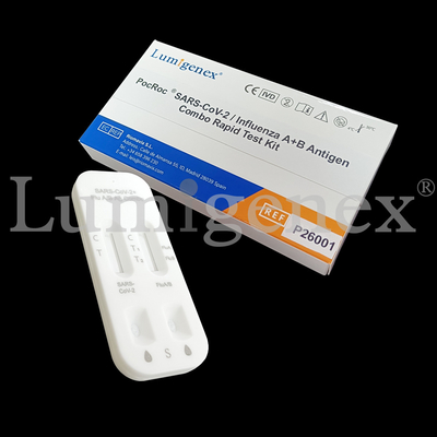 Gripe coloidal del oro COVID19 una detección rápida Kit Easy To Use de B