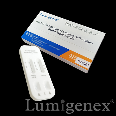 SARS-CoV-2/gripe un registro rápido del certificado TGA del CE de Kit Colloidal Gold de la prueba de la gripe B