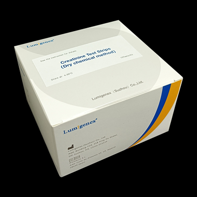 Tiras de prueba de la creatinina para la salud seca del riñón del analizador de la química de Prochek portátil
