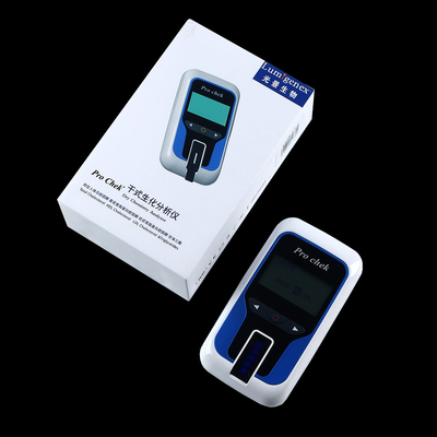 Cuantitativo detecte el App ácido úrico del CE de la prueba de la glucosa del cuerpo de cetona de la creatinina de la química del dispositivo del analizador del lípido seco de la sangre HbA1C