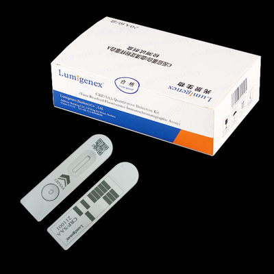 Kit de prueba de amiloide A (SAA) POC de suero TRFIA de alta sensibilidad Certificación ISO13485 sonda fluorescente de inmunoensayo