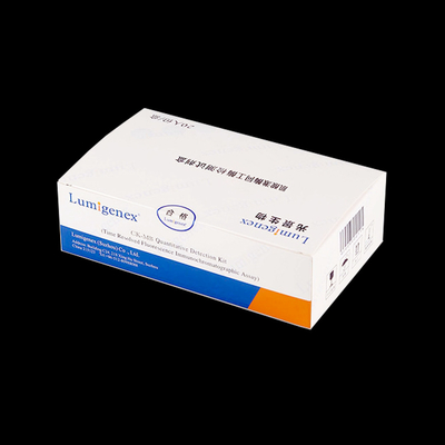Isoenzima de la cinasa de Kit Colloidal Gold Assay Creatine de la prueba del PC de 20 pruebas/del equipo