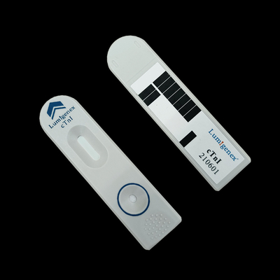 Kit de prueba POC de troponina I cardíaca sérica de alta sensibilidad (cTnI) de un paso, inmunoensayo de troponina i cardíaca