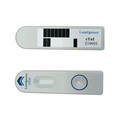 Kit de prueba POC de troponina I cardíaca sérica de alta sensibilidad (cTnI) de un paso, inmunoensayo de troponina i cardíaca