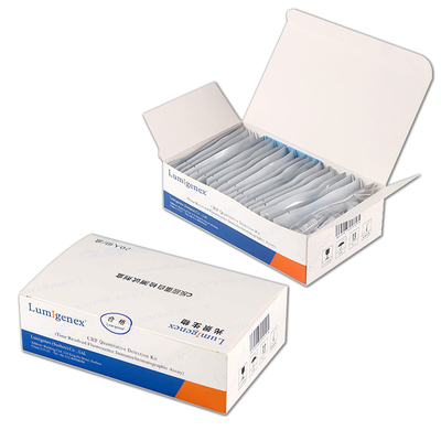 Prueba de inflamación POCT Proteína C reactiva CRP Tira de prueba Certificación CFDA Tecnología de inmunoensayo