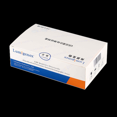 Prueba de inflamación POCT Proteína C reactiva CRP Tira de prueba Certificación CFDA Tecnología de inmunoensayo