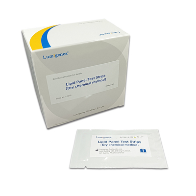 Tiras de prueba del panel del lípido del almacenamiento de la caja para la prueba rápida de la prueba profesional y casera