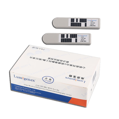 Troponina cardíaca I / Isoenzima de creatina quinasa / Kit combinado de prueba de mioglobina Ácido graso