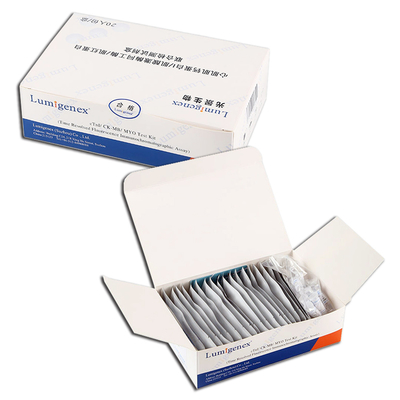 Troponina cardíaca I / Isoenzima de creatina quinasa / Kit combinado de prueba de mioglobina Ácido graso