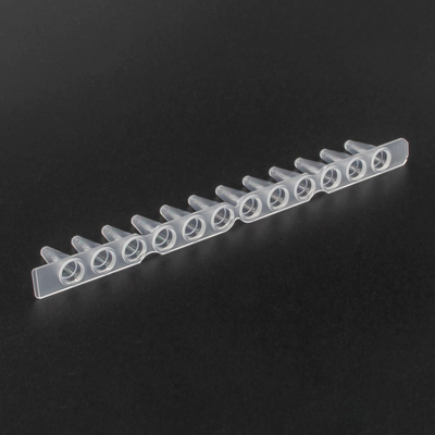 8 / 12 Tiras Tubos PCR 0,2 Ml 0,5 Ml Color Blanco Transparente