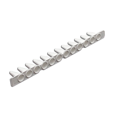 8 / 12 Tiras Tubos PCR 0,2 Ml 0,5 Ml Color Blanco Transparente