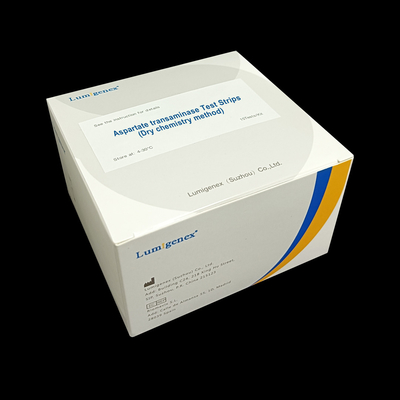 Reactivo de prueba IVD Tiras de prueba de transaminasa de aspartato Método químico seco