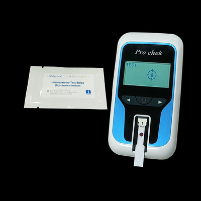 Monitor de salud cardíaca Tiras de prueba de homocisteína Método químico seco