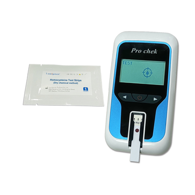 Monitor de salud cardíaca Tiras de prueba de homocisteína Método químico seco
