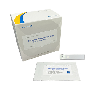 Medida Glycosylated del nivel de la hemoglobina de la prueba rápida de Diabete con la exactitud 99,1%