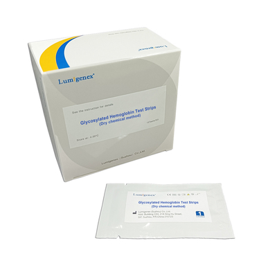 Tiras de prueba Glycosylated rápidas de la hemoglobina CE/ISO13485 para los resultados exactos y rápidos