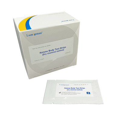 Diagnostique el Ketoacidosis, tiras de prueba del cuerpo de cetona del monitor de la diabetes