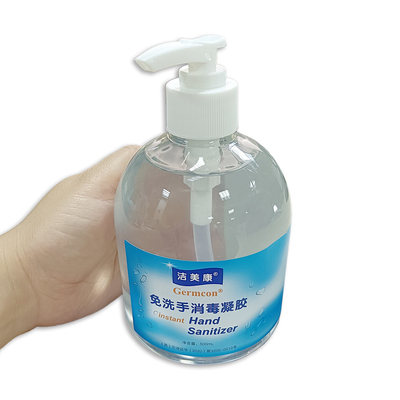 Hidratante desinfectante de manos de 500 ml con vitamina E 75% Desinfectante de alcohol
