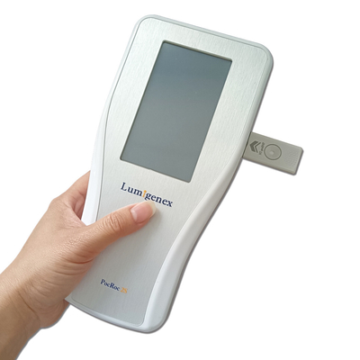 Analizador de inmunoensayo fluorescente con resolución de tiempo, pantalla LCD a color, portátil