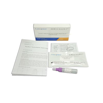 CE coloidal del espécimen del taburete de la muestra del equipo de prueba del oro H Pylori certificado