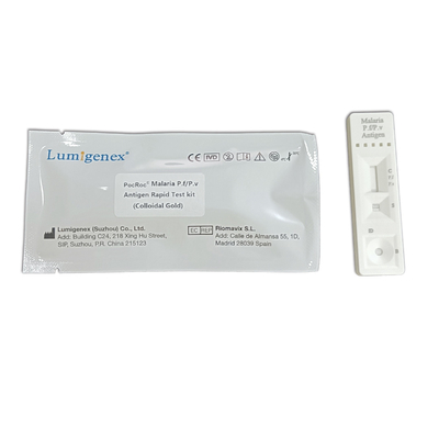 El CE aprobó la malaria P.F P.V Antigen Rapid Test Kit Colloidal Gold