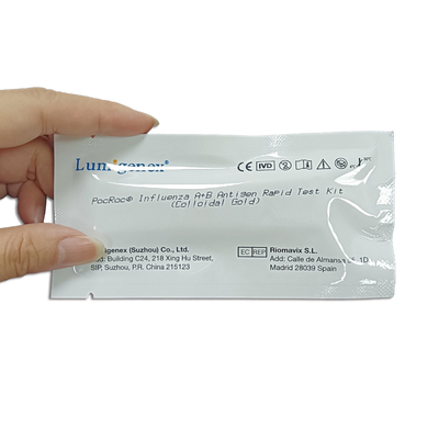 El CE certificó la gripe rápida combinada B de Kit Detect Flu A de la prueba de la gripe en 15 mintues