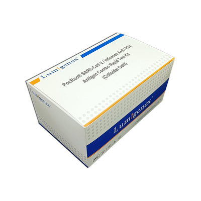 Covid 19/gripe A+B/prueba rápida combinada Kit Colloidal Gold del antígeno de RSV