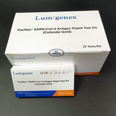 Suministro de fábrica Kit de prueba rápida de antígeno Covid-19 (oro coloidal) para uso médico