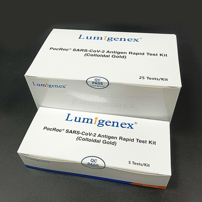 Suministro de fábrica Kit de prueba rápida de antígeno Covid-19 (oro coloidal) para uso médico