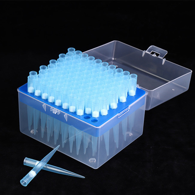 Grado científico de las puntas de pipeta desechables con filtro estéril ISO13485