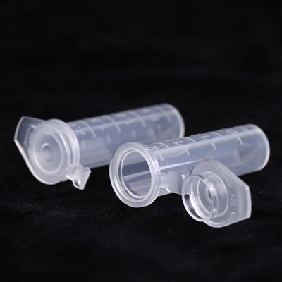 Tubo de microcentrífuga desechable de 2 ml, tubos de centrífuga ISO13485 PP