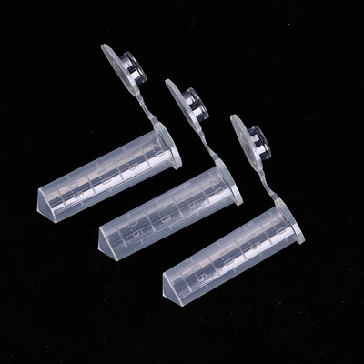 Tubo de microcentrífuga desechable de 2 ml, tubos de centrífuga ISO13485 PP