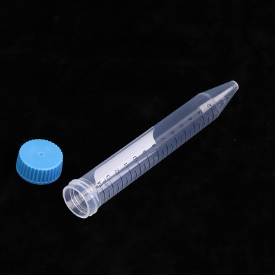Tubos de centrífuga cónicos transparentes de 15 ml Grado médico de polipropileno