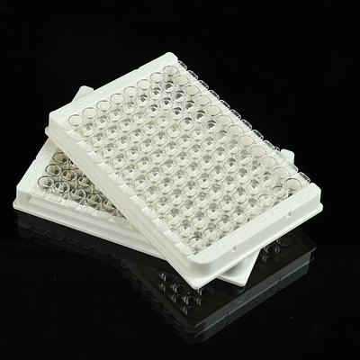 Consumibles PCR desmontables PP 96 Well Elisa Plate para laboratorio