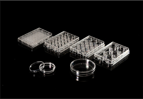 Placa de cultivo celular de 6 pocillos consumibles para PCR de poliestireno ISO13485