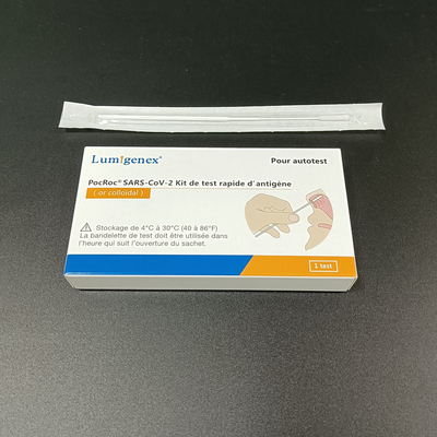 Paquete individual de kits de prueba rápida de antígeno de prueba automática para SARS-CoV2