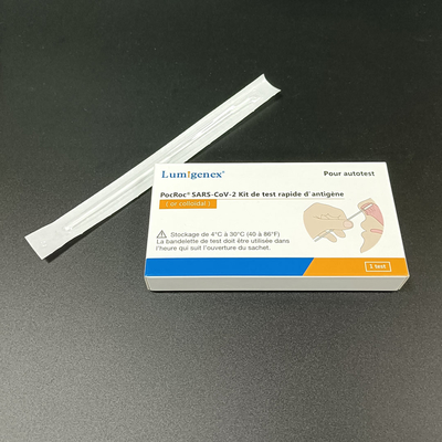 Paquete individual de kits de prueba rápida de antígeno de prueba automática para SARS-CoV2