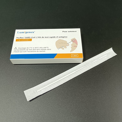 Paquete individual de kits de prueba rápida de antígeno de prueba automática para SARS-CoV2