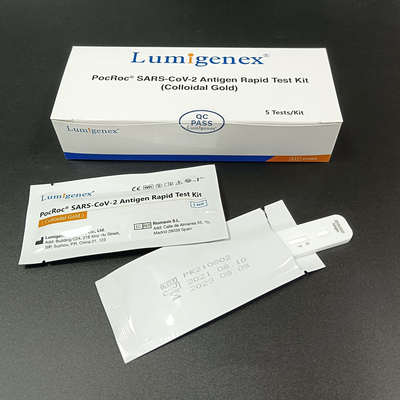 Kit médico de prueba rápida de antígenos Oro coloidal Certificado HSA