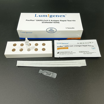 Marca CE y lista común de la UE Kits de prueba rápida de antígeno SARS-CoV-2