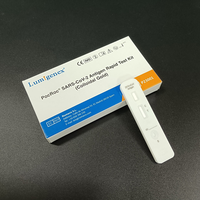 Certificación ISO del antígeno del kit de prueba rápida de oro coloidal COVID-19