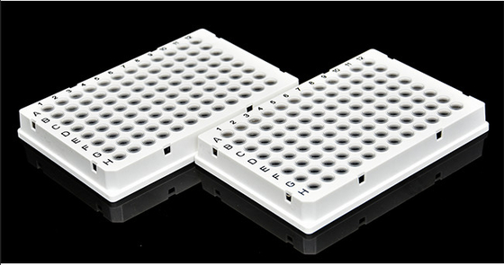 Consumibles de PCR desechables Placa de PCR con faldón completo de 96 pocillos de 0,1 ml