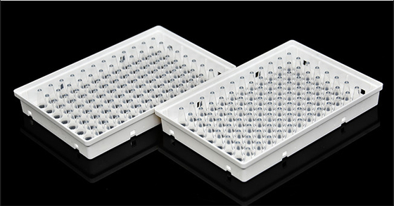 Consumibles de PCR desechables Placa de PCR con faldón completo de 96 pocillos de 0,1 ml